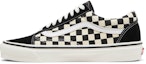 Lookbook Vans Old Skool 36 DX 'Anaheim Factory - Black Checkerboard' Hitam Kotak-kotak VN0A38G2OAK