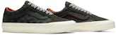 Porter-Yoshida & Co. x Vans OG Old Skool LX 'Hijau Corak Bunga Kotak-kotak' VN0A4P3XWW6