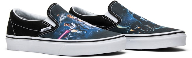 Star Wars x Vans Classic Slip-On 'A New Hope' Sepatu VN-0XG8DJK Cheap Star Wars x Vans Classic Slip-On 'A New Hope' Sepatu VN-0XG8DJK