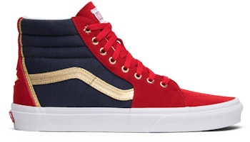 Marvel x Vans SK8-Hi 'Captain Marvel' VN0A38GEUBI Marvel x Vans SK8-Hi 'Captain Marvel' VN0A38GEUBI