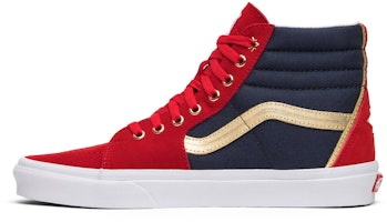 Marvel x Vans SK8-Hi 'Captain Marvel' Lelaki VN0A38GEUBI Lookbook Marvel x Vans SK8-Hi 'Captain Marvel' Lelaki VN0A38GEUBI