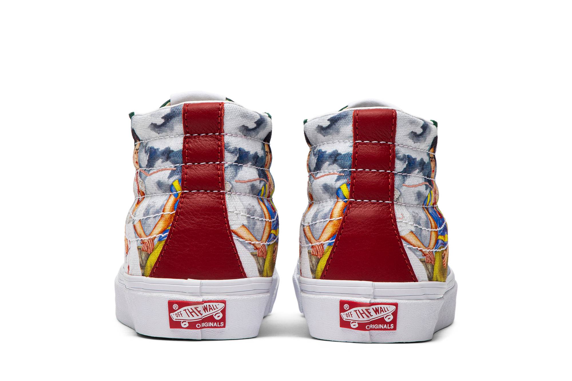 Details for Frida Kahlo x Vans OG SK8-Hi LX 'Las Dos Fridas' Sepatu Sneakers VN0A4BVBTSL