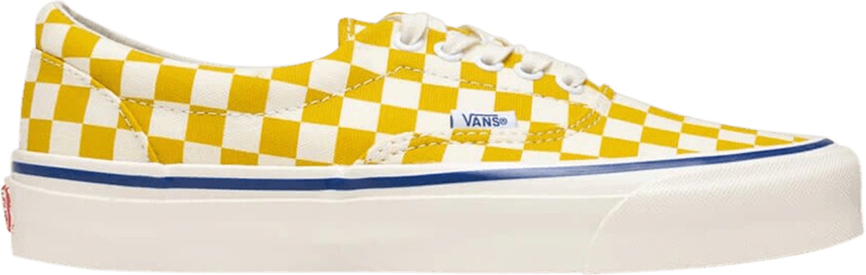 Vans OG Era LX Checkerboard Ceylon Yellow VN0A4BVA022