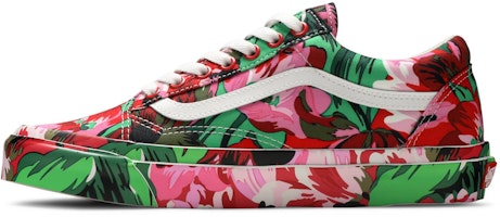 Kenzo x Vans OG Old Skool LX 'Merah Bunga' VN0A4P3X02G Lookbook Kenzo x Vans OG Old Skool LX 'Merah Bunga' VN0A4P3X02G