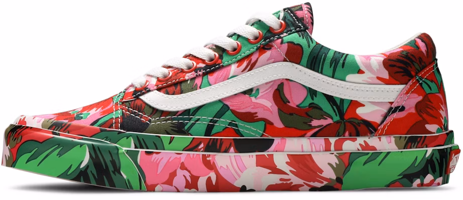 Kenzo x Vans 經典款 OG Old Skool LX '紅色花卉' VN0A4P3X02G Lookbook Kenzo x Vans 經典款 OG Old Skool LX '紅色花卉' VN0A4P3X02G