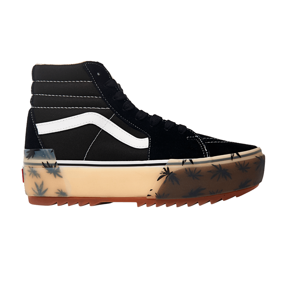 vans sk8 hi stacked women's