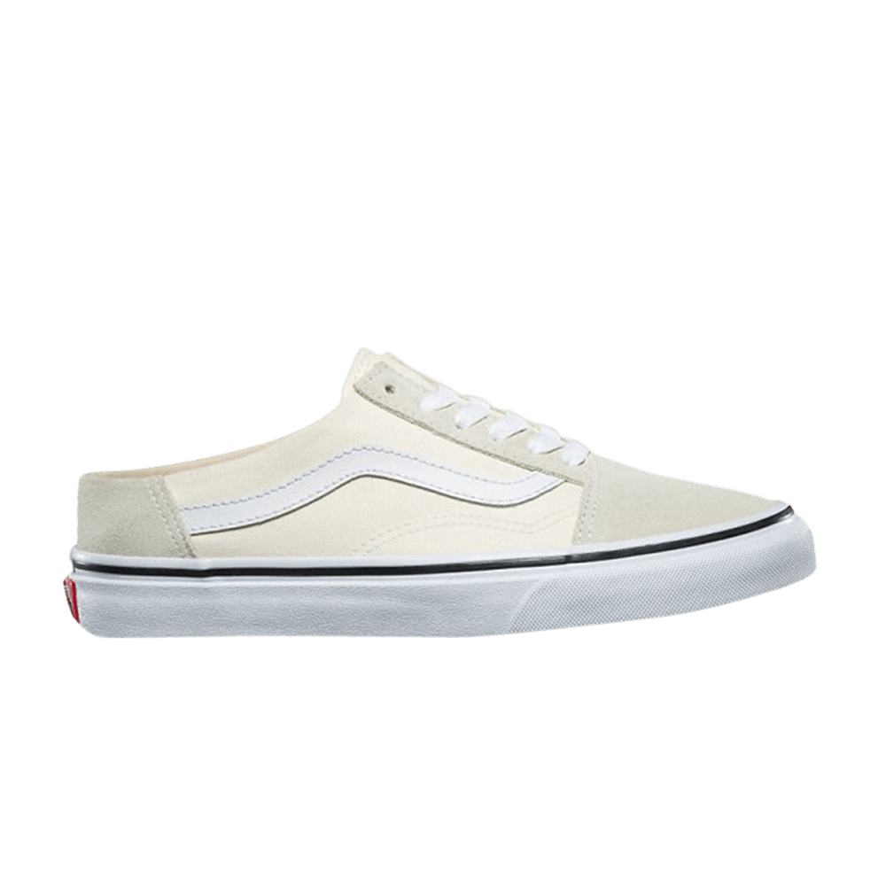 vans old skool mule white