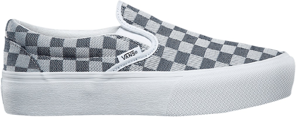 Vans checkerboard deals denim