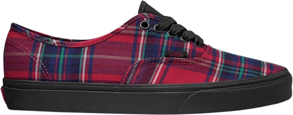 Vans authentic plaid 2024 mix