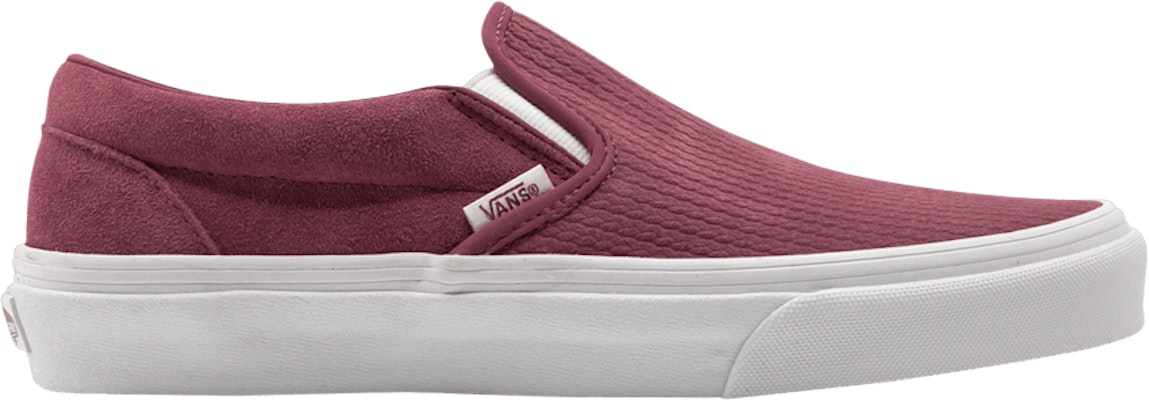 Vans classic slip on dry rose best sale