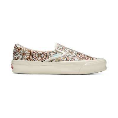 KITH Vans Classic Slip-On 'Brown Moroccan Pattern'