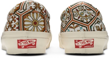 KITH x Vans Classic Slip-On 'Patrón Marroquí Marrón' VN0A45JK2CN Details for KITH x Vans Classic Slip-On 'Patrón Marroquí Marrón' VN0A45JK2CN