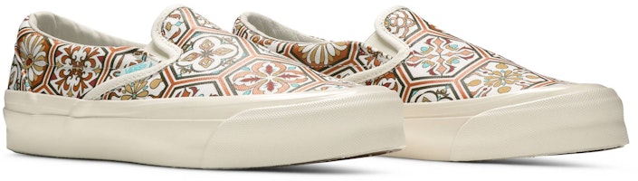 KITH x Vans Classic Slip-On 'Patrón Marroquí Marrón' VN0A45JK2CN Cheap KITH x Vans Classic Slip-On 'Patrón Marroquí Marrón' VN0A45JK2CN