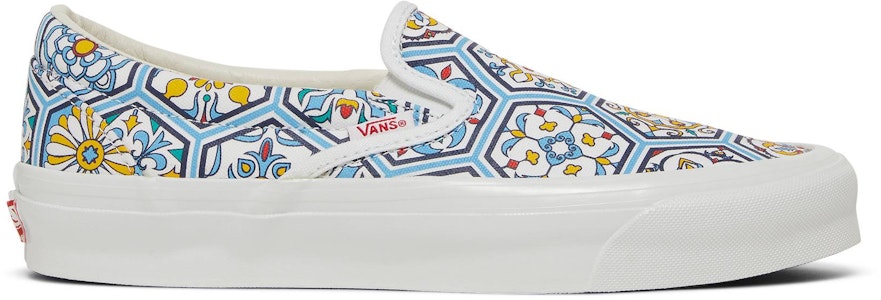 KITH x Vans Classic Slip-On 'Patrón Marroquí Azul' VN0A45JK2CM Buy KITH x Vans Classic Slip-On 'Patrón Marroquí Azul' VN0A45JK2CM
