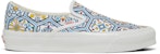 KITH x Vans Classic Slip-On 'Corak Moroccan Biru' VN0A45JK2CM