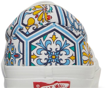 KITH x Vans Classic Slip-On 'Patrón Marroquí Azul' VN0A45JK2CM Sizing KITH x Vans Classic Slip-On 'Patrón Marroquí Azul' VN0A45JK2CM