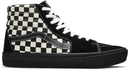 Vans Sk8-Hi ComfyCush 'Mixed Media - Hitam Kotak-kotak' VN0A3WMB17Q Buy Vans Sk8-Hi ComfyCush 'Mixed Media - Hitam Kotak-kotak' VN0A3WMB17Q