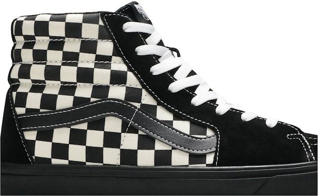 Vans Sk8-Hi ComfyCush 'Mixed Media - Black Checker' VN0A3WMB17Q Order Vans Sk8-Hi ComfyCush 'Mixed Media - Black Checker' VN0A3WMB17Q