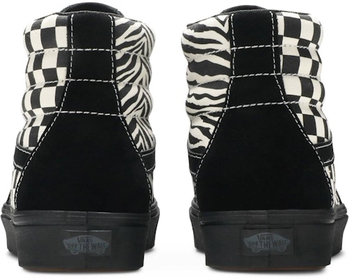 Vans Sk8-Hi ComfyCush 'Mixed Media - Black Checker' VN0A3WMB17Q Details for Vans Sk8-Hi ComfyCush 'Mixed Media - Black Checker' VN0A3WMB17Q
