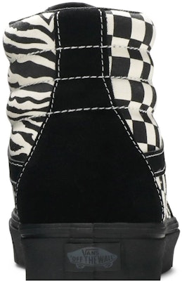 Vans Sk8-Hi ComfyCush 'Mixed Media - Black Checker' VN0A3WMB17Q Sizing Vans Sk8-Hi ComfyCush 'Mixed Media - Black Checker' VN0A3WMB17Q