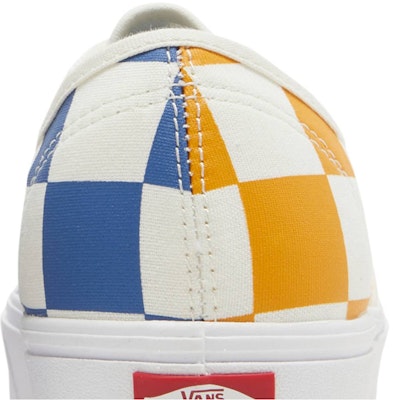 Vans ComfyCush Authentic 'Half Big Checker - Cadmium Yellow Blue' VN0A3WM7WW8 Sizing Vans ComfyCush Authentic 'Half Big Checker - Cadmium Yellow Blue' VN0A3WM7WW8