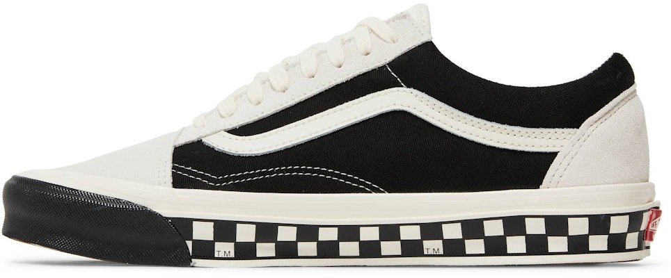 Vans OG Old Skool LX 'Bumper Cars - Marshmallow Hitam' VN0A4P3X4NO Lookbook Vans OG Old Skool LX 'Bumper Cars - Marshmallow Hitam' VN0A4P3X4NO