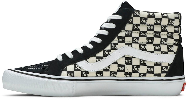 슈프림 x 반스 스케이트-하이 프로 '체커드 블랙' VN0A38Z3JLW VN0A38Z3JLW Lookbook 슈프림 x 반스 스케이트-하이 프로 '체커드 블랙' VN0A38Z3JLW VN0A38Z3JLW