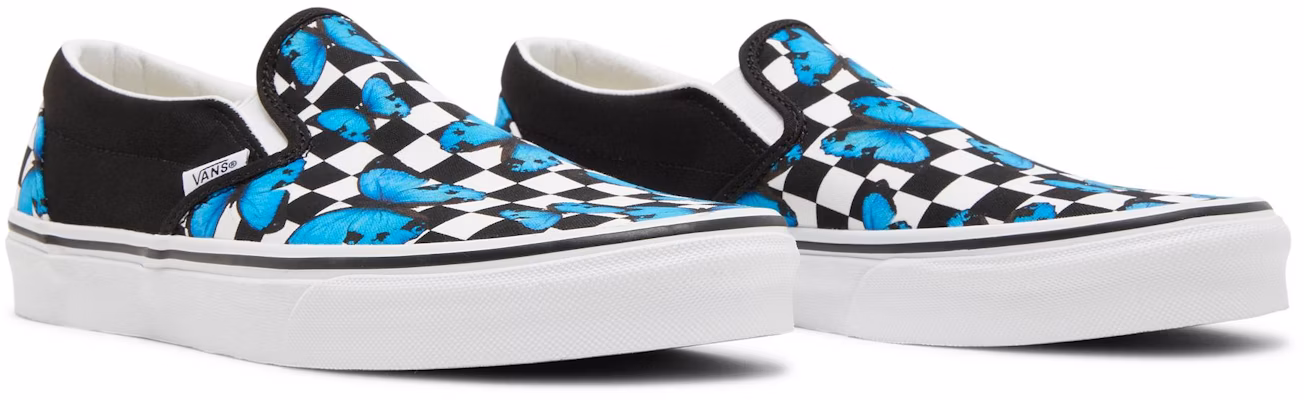 Vans Classic Slip-On 'Butterfly Checkerboard' VN0A5AO85KK Cheap Vans Classic Slip-On 'Butterfly Checkerboard' VN0A5AO85KK