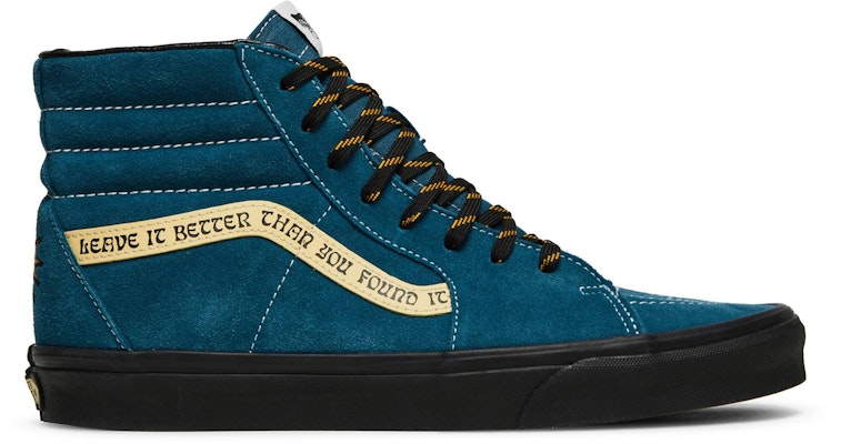 Parks Project x Vans Sk8-Hi 'Tinggalkan Lebih Baik Daripada Sebelumnya' VN0A5HXV6Q6 Buy Parks Project x Vans Sk8-Hi 'Tinggalkan Lebih Baik Daripada Sebelumnya' VN0A5HXV6Q6