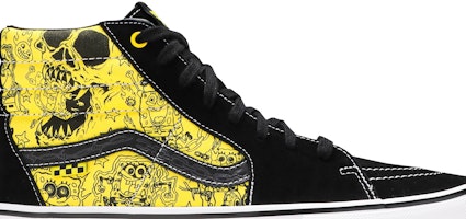 Mike Gigliotti x SpongeBob x Vans Skate Sk8-Hi 'Hitam Kuning' VN0A5FCCZAU Order Mike Gigliotti x SpongeBob x Vans Skate Sk8-Hi 'Hitam Kuning' VN0A5FCCZAU