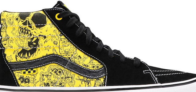 Mike Gigliotti x SpongeBob x Vans Skate Sk8-Hi 'Hitam Kuning' VN0A5FCCZAU Order Mike Gigliotti x SpongeBob x Vans Skate Sk8-Hi 'Hitam Kuning' VN0A5FCCZAU