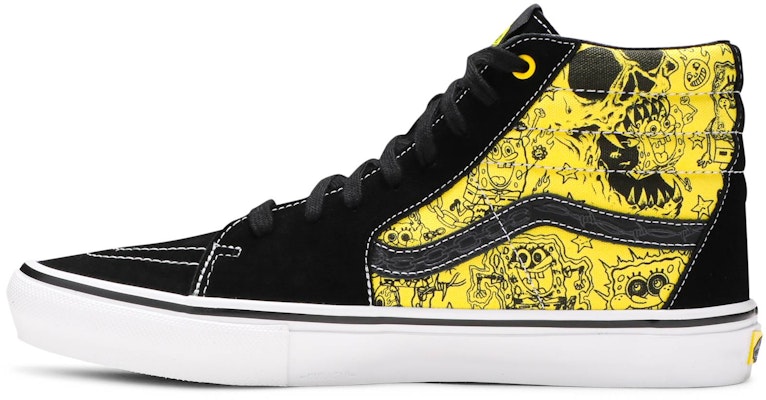 마이크 질리오티 x 스폰지밥 x 반스 스케이트 Sk8-Hi '블랙 옐로우' VN0A5FCCZAU VN0A5FCCZAU Lookbook 마이크 질리오티 x 스폰지밥 x 반스 스케이트 Sk8-Hi '블랙 옐로우' VN0A5FCCZAU VN0A5FCCZAU