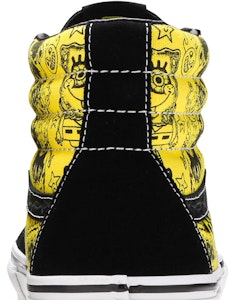 Mike Gigliotti x SpongeBob x Vans Skate Sk8-Hi 'Hitam Kuning' VN0A5FCCZAU Sizing Mike Gigliotti x SpongeBob x Vans Skate Sk8-Hi 'Hitam Kuning' VN0A5FCCZAU