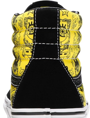 마이크 질리오티 x 스폰지밥 x 반스 스케이트 Sk8-Hi '블랙 옐로우' VN0A5FCCZAU VN0A5FCCZAU Sizing 마이크 질리오티 x 스폰지밥 x 반스 스케이트 Sk8-Hi '블랙 옐로우' VN0A5FCCZAU VN0A5FCCZAU
