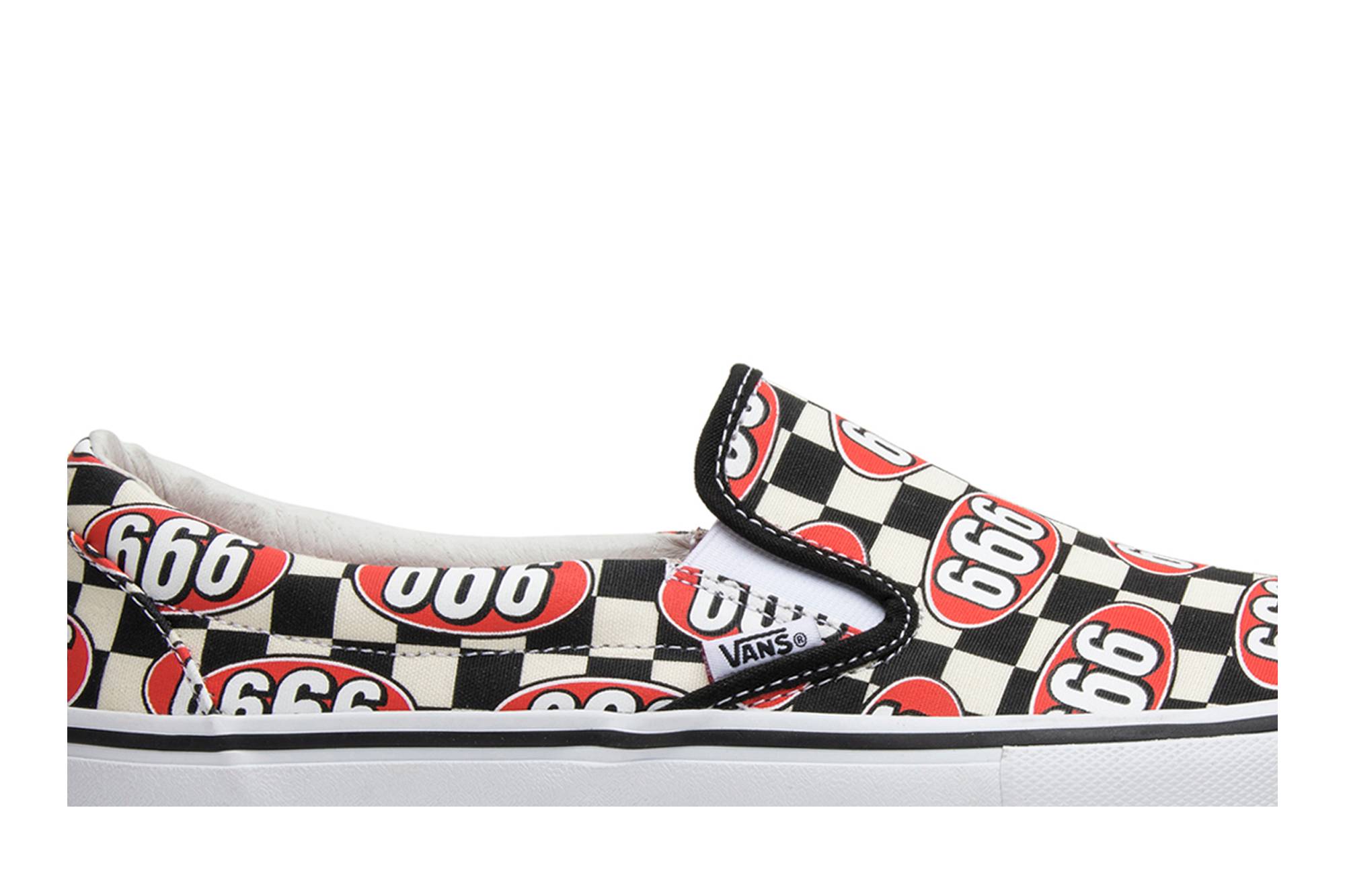 Supreme Vans Slip-On 'Cream 666' 圖 2