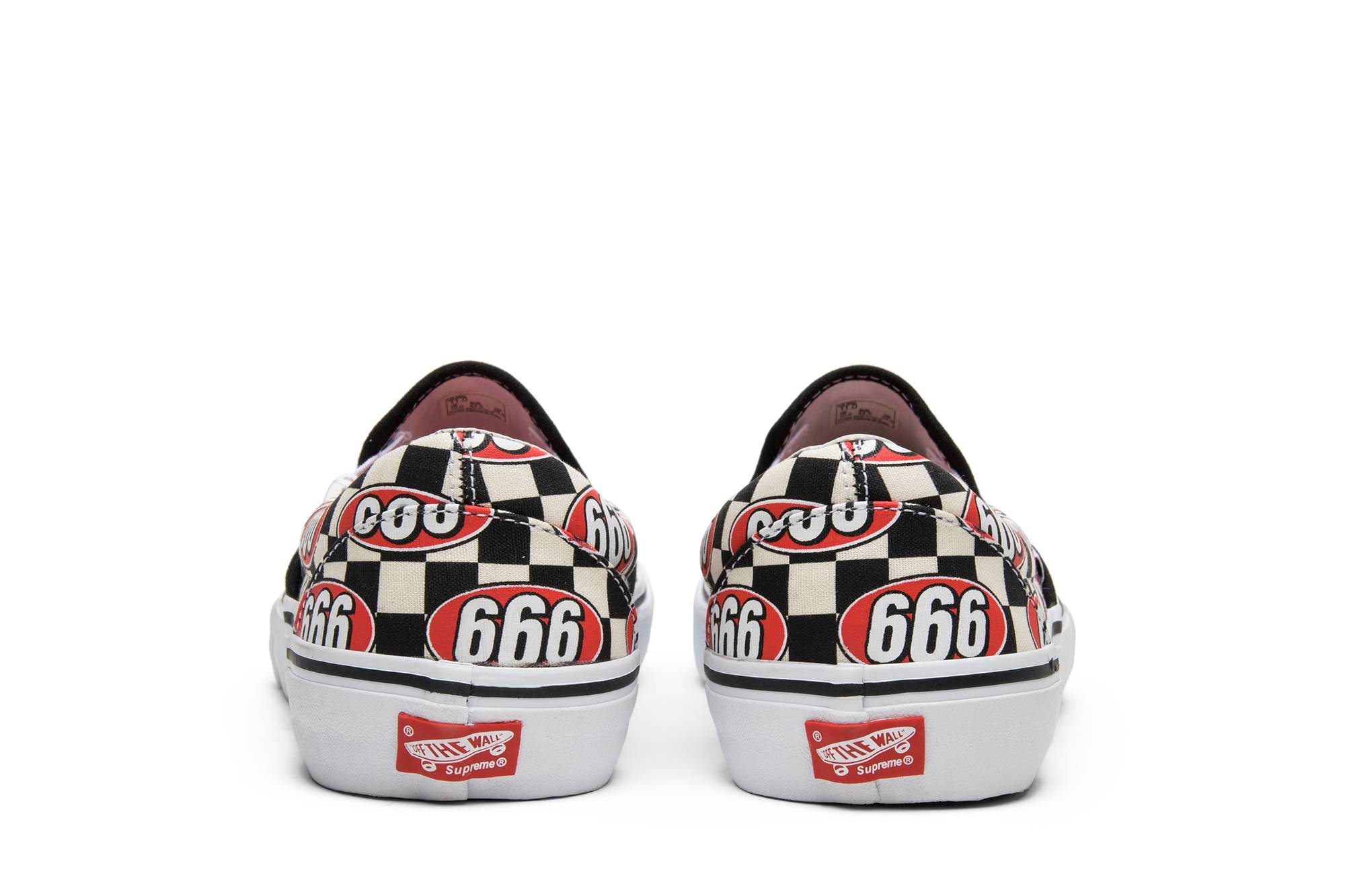 Supreme Vans Slip-On 'Cream 666' 圖 6