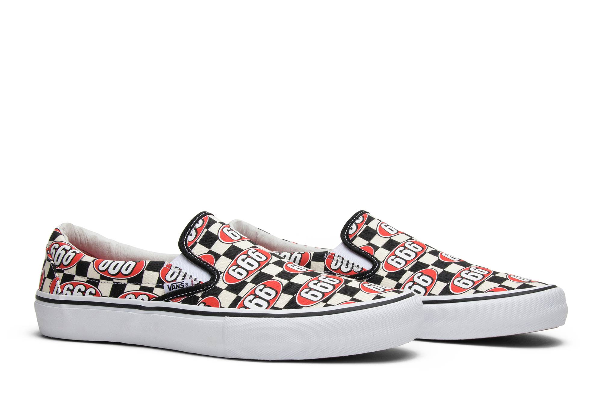 Supreme Vans Slip-On 'Cream 666' 圖 8