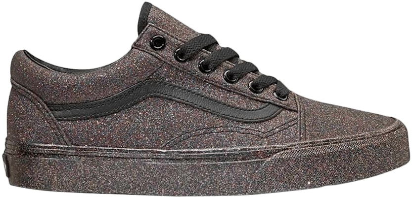 Old skool rainbow glitter vans outlet