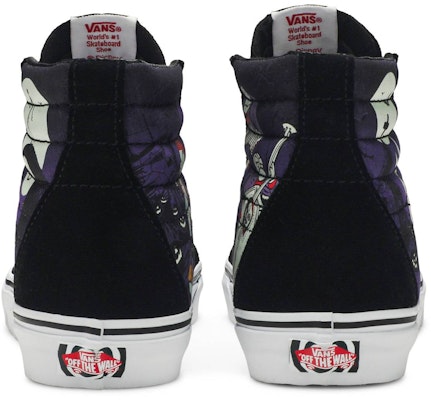The Nightmare Before Christmas x Vans Sk8-Hi 'Jacks Lament' Sneakers VN0A4BV6T35 Details for The Nightmare Before Christmas x Vans Sk8-Hi 'Jacks Lament' Sneakers VN0A4BV6T35