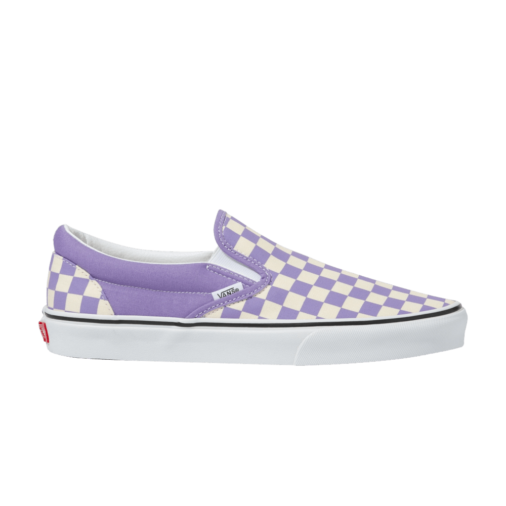 vans slip on violet