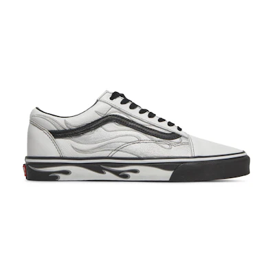 A$AP Rocky Vans Old Skool 'Worldwide Pack - White Flames'