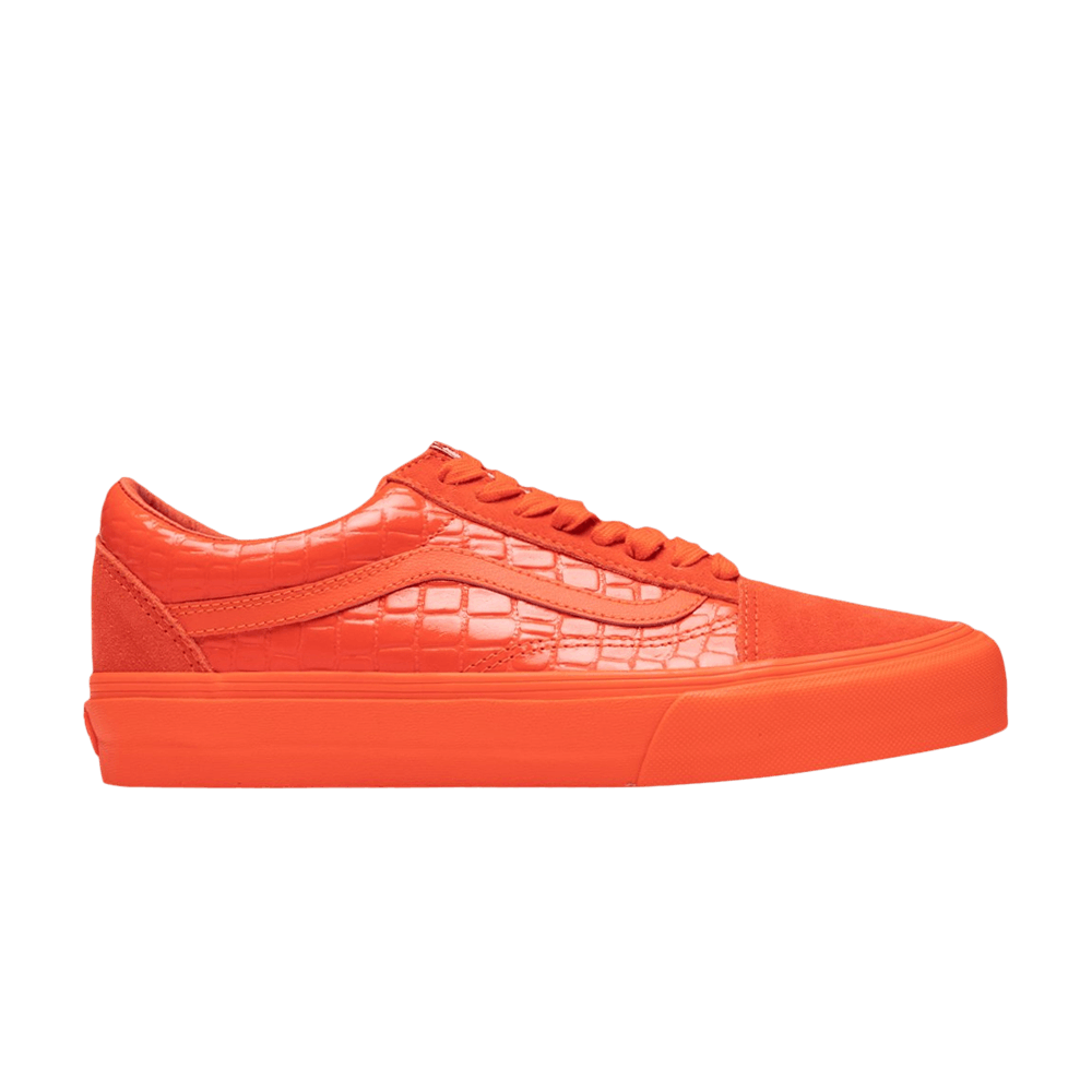 vans croc skin