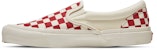 Vans OG Classic Slip-On LX 'Red Checkerboard' Merah Petak-Petak VN0A32QNP4H