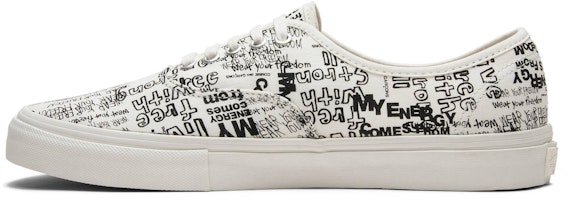 Comme des Garçons x Vans Authentic LX 'Graffiti' Retro VN0A33TAKXY Lookbook Comme des Garçons x Vans Authentic LX 'Graffiti' Retro VN0A33TAKXY