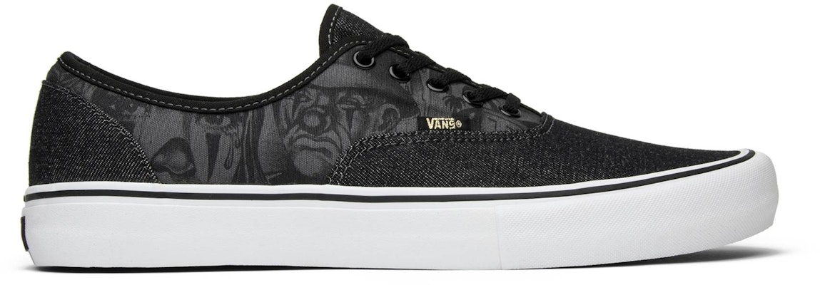 Vans authentic black and gold hot sale