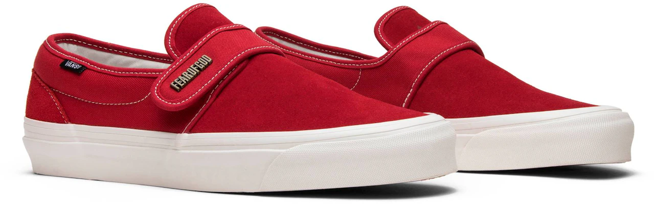 Fear of God x Vans Slip On 47 DX Collection 2 Red VN0A3J9FPQT