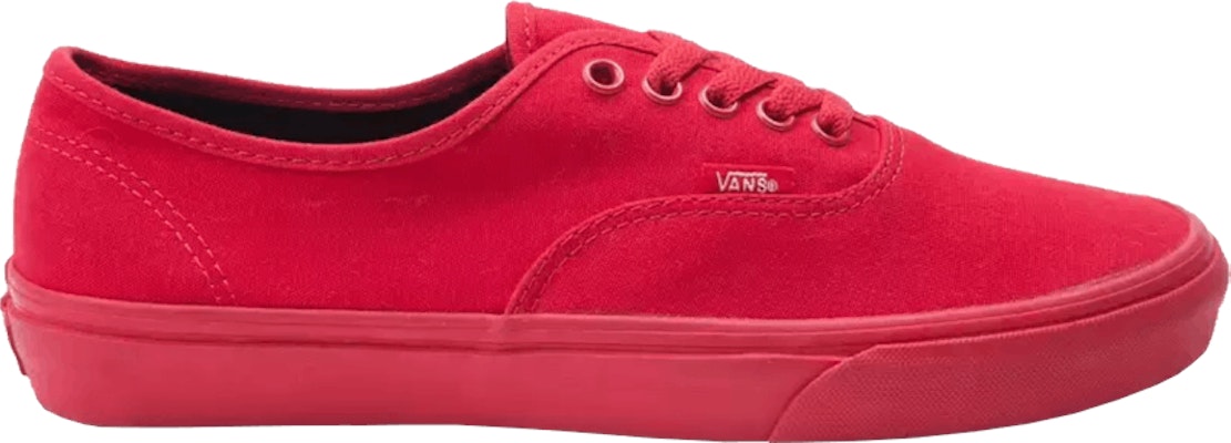 True 2025 red vans