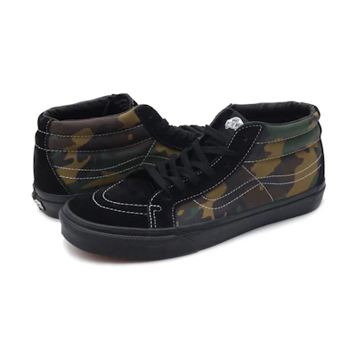 Supreme Vans Sk8-Mid Reissue 'Woodland Camo'