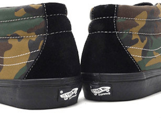 Supreme x Vans Sk8-Mid Reissue 'Woodland Camo' 0XIIG8D Details for Supreme x Vans Sk8-Mid Reissue 'Woodland Camo' 0XIIG8D