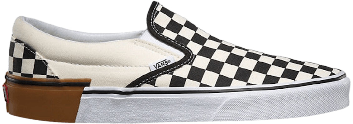 Vans checkered gum block best sale